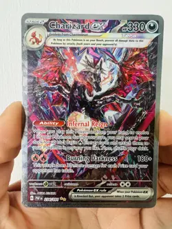 Pokemon TCG - Charizard ex - 234/091 - Paldean Fates - SIR - Image 1