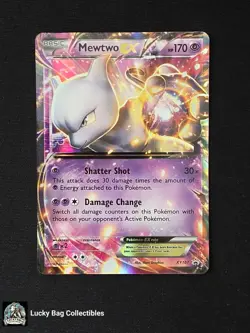 Mewtwo EX - XY107 XY Promos Pokemon TCG NM A2 - Image 1