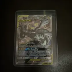 Pokemon TCG: Pikachu & Zekrom GX Promo Sun & Moon SM168 MP To HP - Image 1
