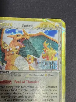 Charizard Delta Species 4/100 Reverse Crystal Guardians Holo Rare Pokemon TCG - Image 4
