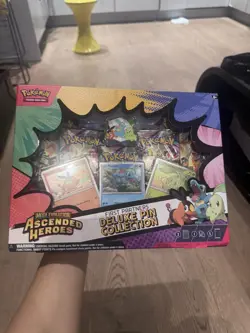 Pokemon TCG: Mega Evolution-Ascended Heroes First Partners Deluxe Pin Collection - Image 1