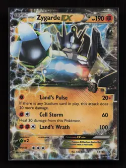 Zygarde EX XY151 Promo XY Black Star Promos Pokemon Near Mint - Image 1