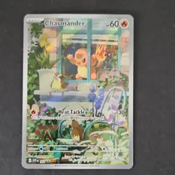Pokemon Charmander 044 Scarlet & Violet Promo Holo 60 HP Heat Tackle 30 - Image 1