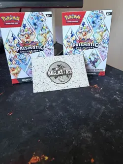 Pokemon TCG: Scarlet & Violet-Prismatic Evolutions Booster Bundle (6 Packs) x 2 - Image 1