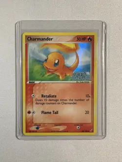 Pokemon TCG - Charmander (48/100) EX Crystal Guardians Stamped - Holo Rare - NM - Image 5