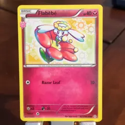 Pokemon Flabebe Generations Radiant Collection Common RC17/RC32 HP40 2016 Engli… - Image 1
