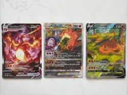 Pokemon TCG Charizard UPC- V, VSTAR, VMAX Promo Set: SWSH260, SWSH261, SWSH262 - Image 1