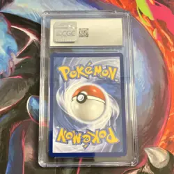 Pokemon Mega Charizard X EX Dragon Ultra Rare Holo Phantasmal Flames CGC 9 - Image 2