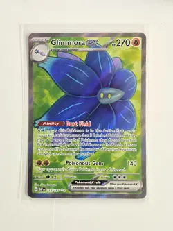 Glimmora EX 213/197 Obsidian Flames Full Art Ultra Rare Holo NM Pokemon TCG - Image 1