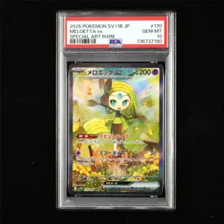 PSA 10 GEM MT 2025 Pokemon JPN Meloetta ex 170/086 SAR - Image 1