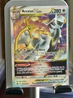 Arceus VSTAR SWSH307 Black Star Promo Ultra Rare Pokemon TCG NM/Near Mint - Image 1