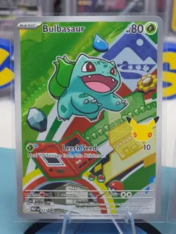 Bulbasaur Charmander Squirtle 30th Stamp Promo Set 037 038 039 Pokemon TCG NM - Image 2