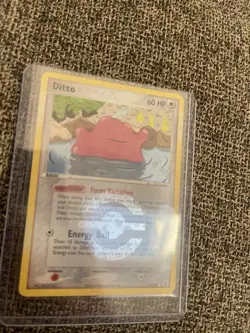 Pokemon #4/112 Ditto - Reverse Holo (FIRE RED & LEAF GREEN) LP - Image 1
