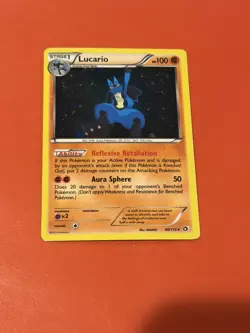 Lucario - 80/113 - Holo Rare Legendary Treasures - Pokemon TCG MP - Image 1