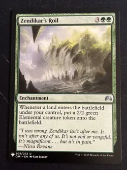 1x Zendikar's Roil (209) Mystery Booster LP MTG Magic the Gathering x1 MKE - Image 1