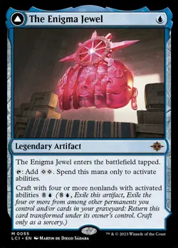 1x The Enigma Jewel - NM - See Pic for Set - SPARROW MAGIC mtg - Image 1