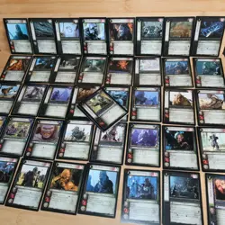 The Lord of the Rings TCG Uruk-Hai Saruman Isengard Card Bundle x 73 - Image 1