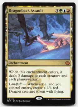 MTG Dragonback Assault M Tarkir: Dragonstorm 179 LP - Image 1