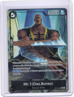 OP14-090 Mr.1 Daz.Bones Alt Art One Piece Card Game TCG - Image 1