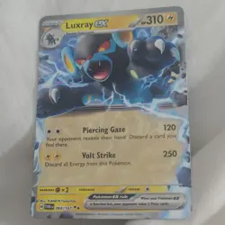 Pokemon Luxray EX 310 HP 068/167 Promo Holo Jumbo Oversized Card - Image 1