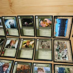 The Lord of the Rings TCG Hobbit Shire Card Bundle x 69 Frodo Sam Merry Pippin - Image 5