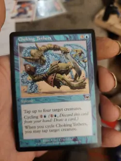 MTG Magic:the Gathering card: Choking Tethers - Image 2