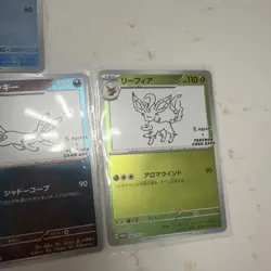 Pokemon Card Game YU NAGABA Eevee’s card Special PROMO 9Cards Complete set - Image 4