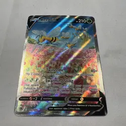 Beedrill v Alternate Full Art Holo Card 161/189 Astral Radiance Mint Condition - Image 2