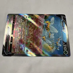 Beedrill v Alternate Full Art Holo Card 161/189 Astral Radiance Mint Condition - Image 3