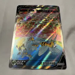 Beedrill v Alternate Full Art Holo Card 161/189 Astral Radiance Mint Condition - Image 4
