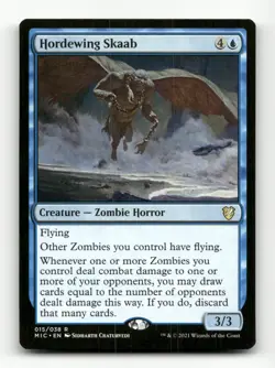 Hordewing Skaab Commander: Innistrad: Midnight Hunt #15 Rare - Image 1