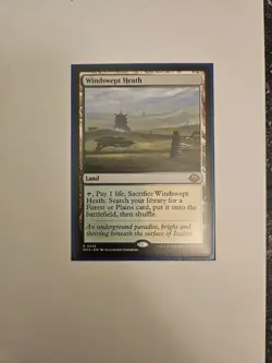 MTG Modern Horizons 3 Windswept Heath Rare Land - Image 1