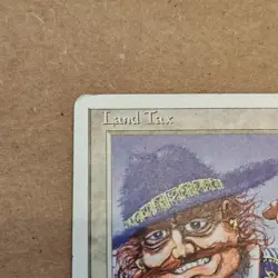 MTG Land Tax Enchantment White Regular 1995 Brian Snoddy - Image 5