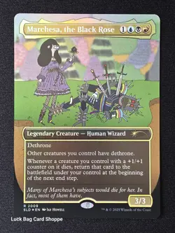 Marchesa, the Black Rose (2009) (Rainbow Foil) Secret Lair Drop Foil - Image 1