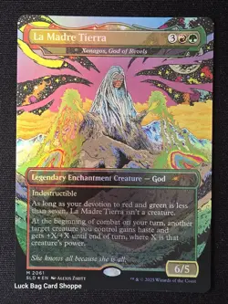 La Madre Tierra - Xenagos, God of Revels (2061) Secret Lair Drop Rainbow Foil - Image 1