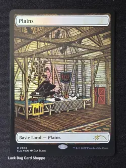 Plains (2076) (Rainbow Foil) Secret Lair Drop Foil - Image 1