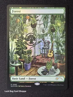 Forest (2080) (Rainbow Foil) Secret Lair Drop Foil - Image 1