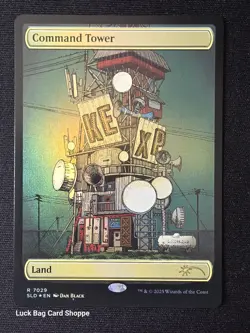 Command Tower (7029) (Rainbow Foil) Secret Lair Drop Foil - Image 1