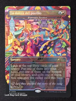La danza del pueblo - Expressive Iteration (2060) Secret Lair Drop Rainbow Foil - Image 1