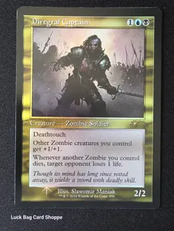 Diregraf Captain (0858) (Retro Frame) Secret Lair Drop Foil - Image 1