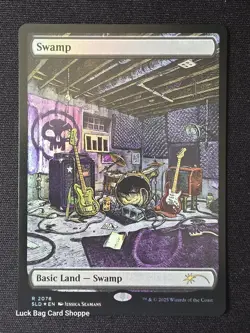 Swamp (2078) (Rainbow Foil) Secret Lair Drop Foil - Image 1