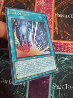 Yu-Gi-Oh! TCG Fist of Fate EGO1-EN003 Ultra Rare 1st Edition Near Mint - Image 2