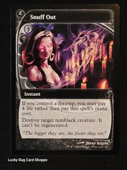 Snuff Out (Future Sight) Mystery Booster 2 Regular - Image 1