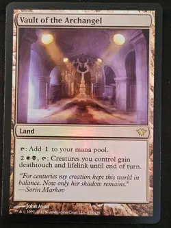 Vault of the Archangel Dark Ascension Foil Magic the Gathering MTG - Image 1