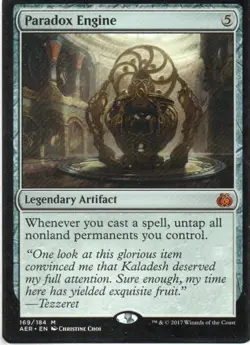 MTG: Aether Revolt: Paradox Engine: Lightly Played Condition - Image 1