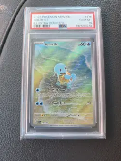 Squirtle #170/165 Scarlet & Violet 151 PSA 10 Pokemon Card - Image 1