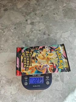 HEAVY! 22.73g Pokemon TCG Ascended Heroes Booster Pack (SEALED) god packU - Image 1