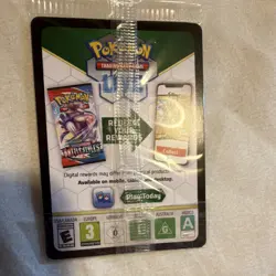Pokemon Mew EX SVP Black Star Promos 053 Full Art Holo Promo original plastic - Image 2