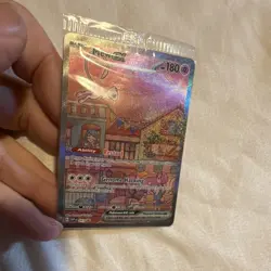 Pokemon Mew EX SVP Black Star Promos 053 Full Art Holo Promo original plastic - Image 4