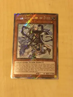 Sage with Eyes of Blue (Platinum Secret Rare) RA04-EN266 Quarter Century... - Image 1